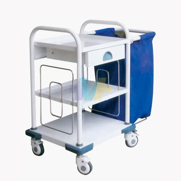 Carro de recogida de instrumentos médicos