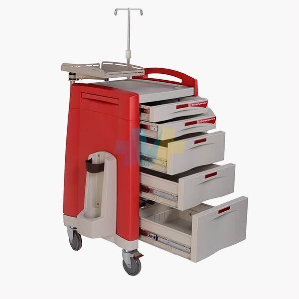 Carro de medicación hospitalaria
