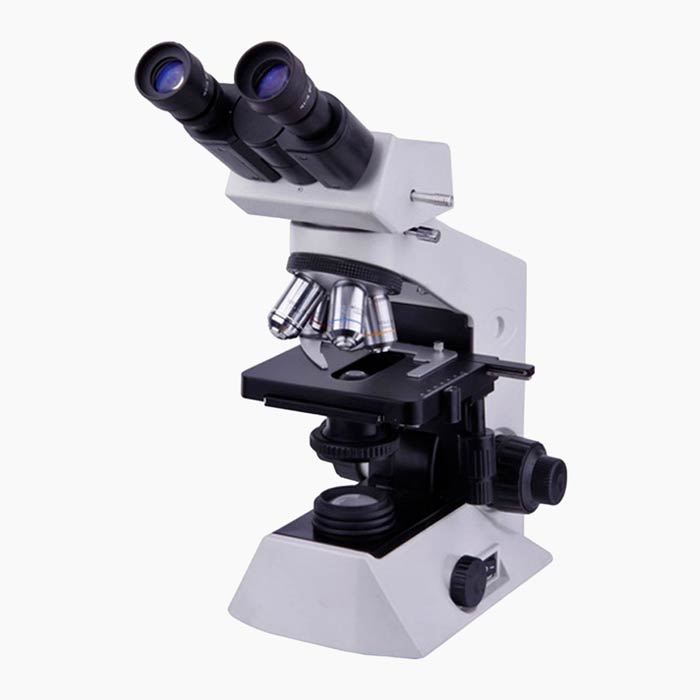 Microscopio biológico binocular LED
