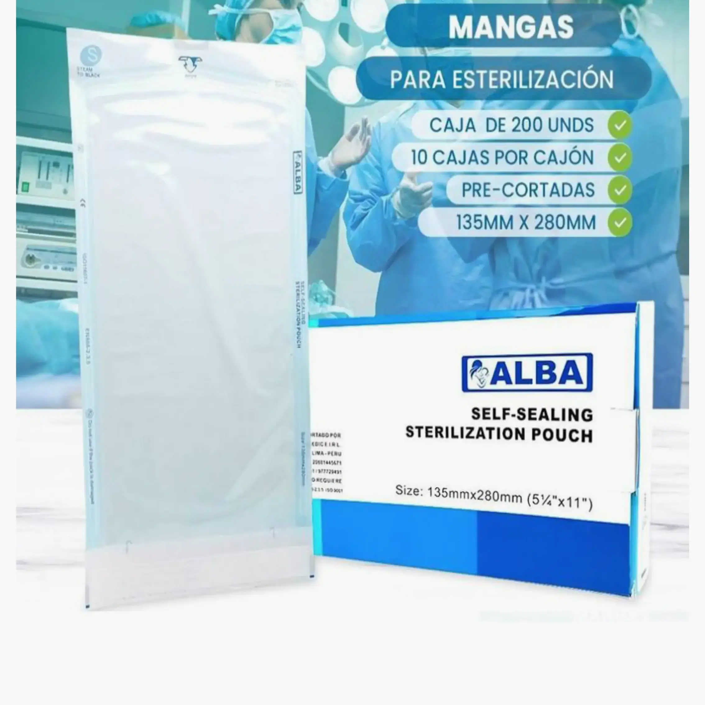Manga para esterilizar