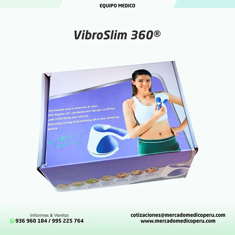 Masajeador Corporal de Mano VibroSlim 360