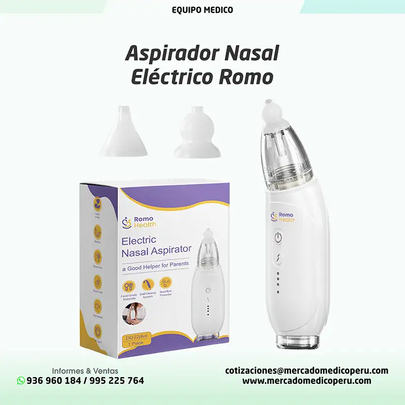 Aspirador Nasal Eléctrico Romo