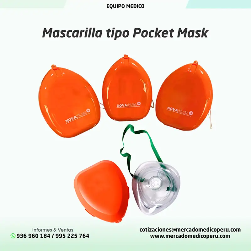 Mascarilla tipo Pocket Mask