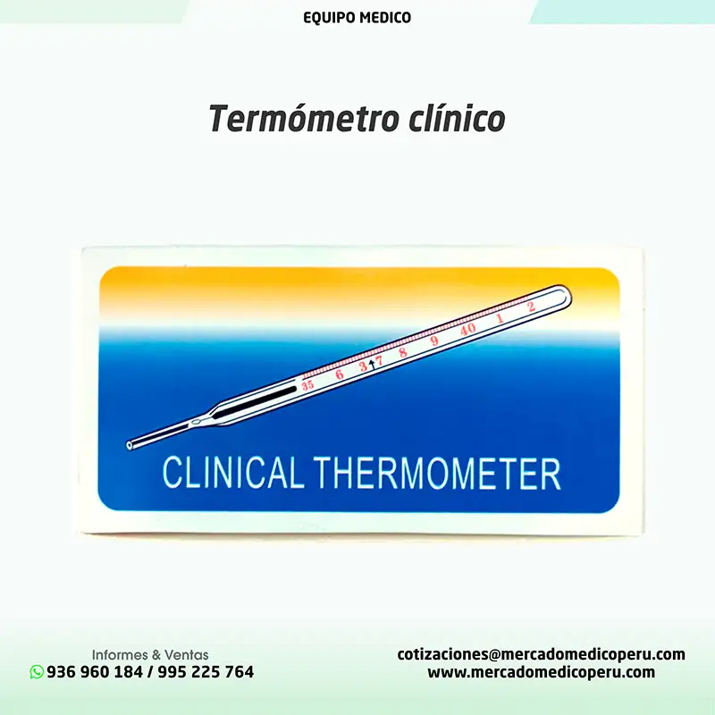 Termómetro clínico