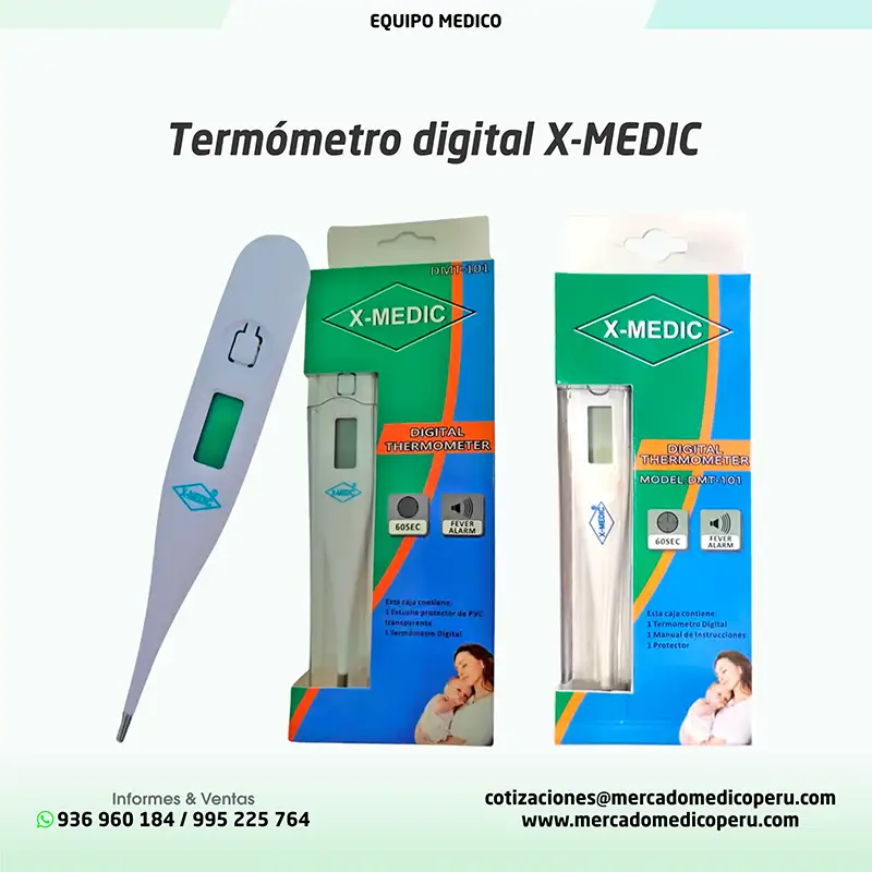 Termómetro digital X-MEDIC