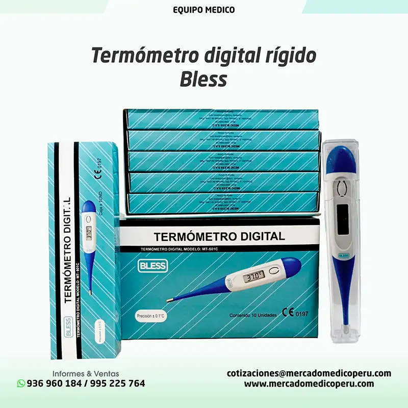 Termómetro digital rígido Bless