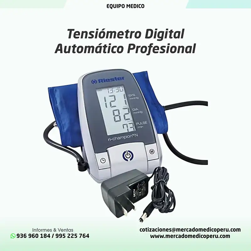 Tensiómetro Digital Automático Profesional Riester