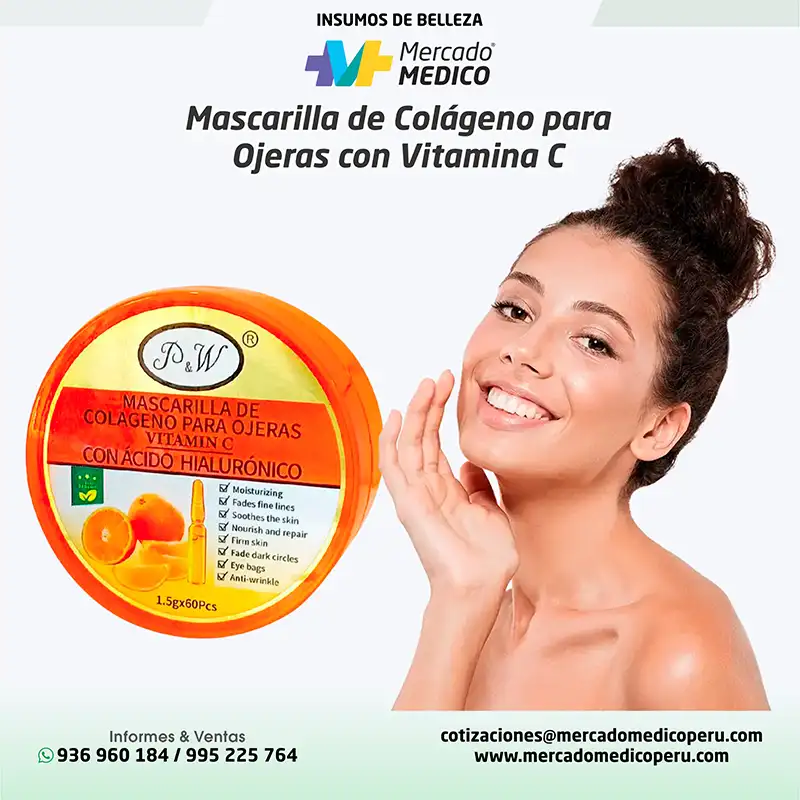 Mascarilla de Colágeno para Ojeras con Vitamina C