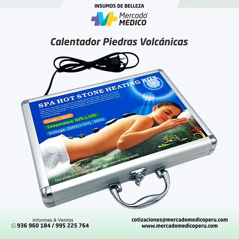 Calentador Piedras Volcánicas