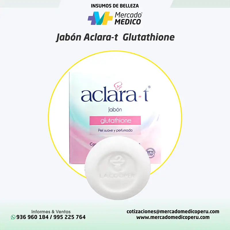 Jabón Aclara-t Glutathione