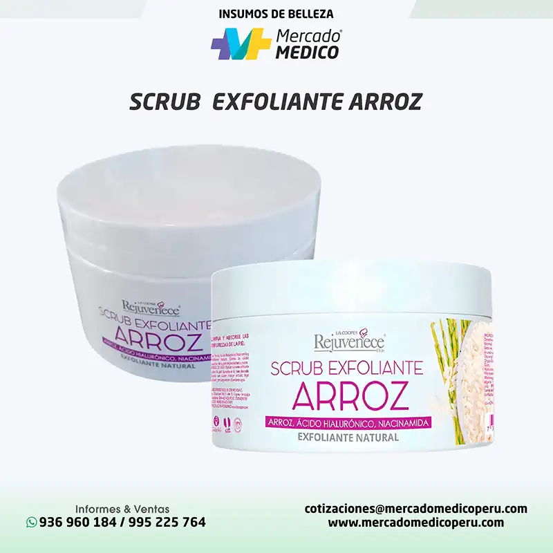 Scrub Exfoliante de Arroz