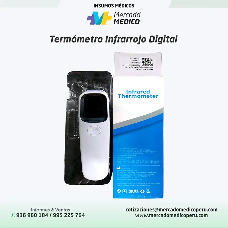 Termómetro Infrarrojo Digital