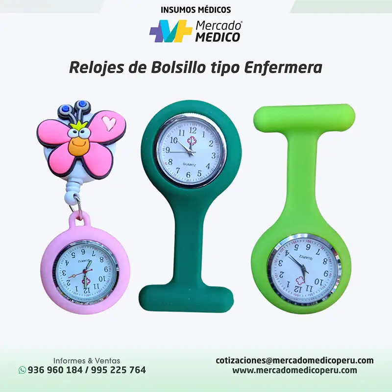 Relojes de Bolsillo tipo Enfermera