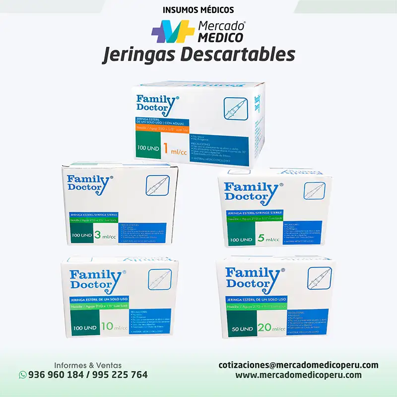 Jeringas Descartables