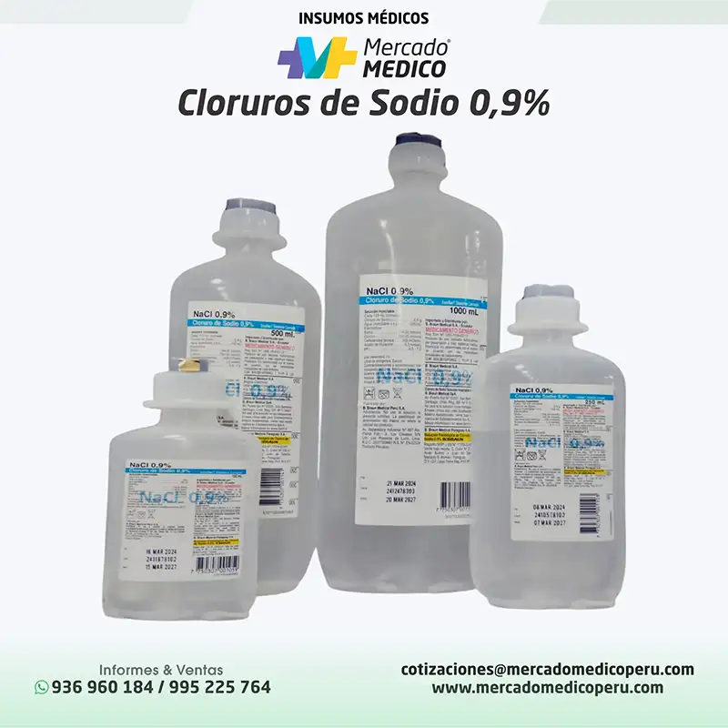 Cloruros de Sodio 0,9%