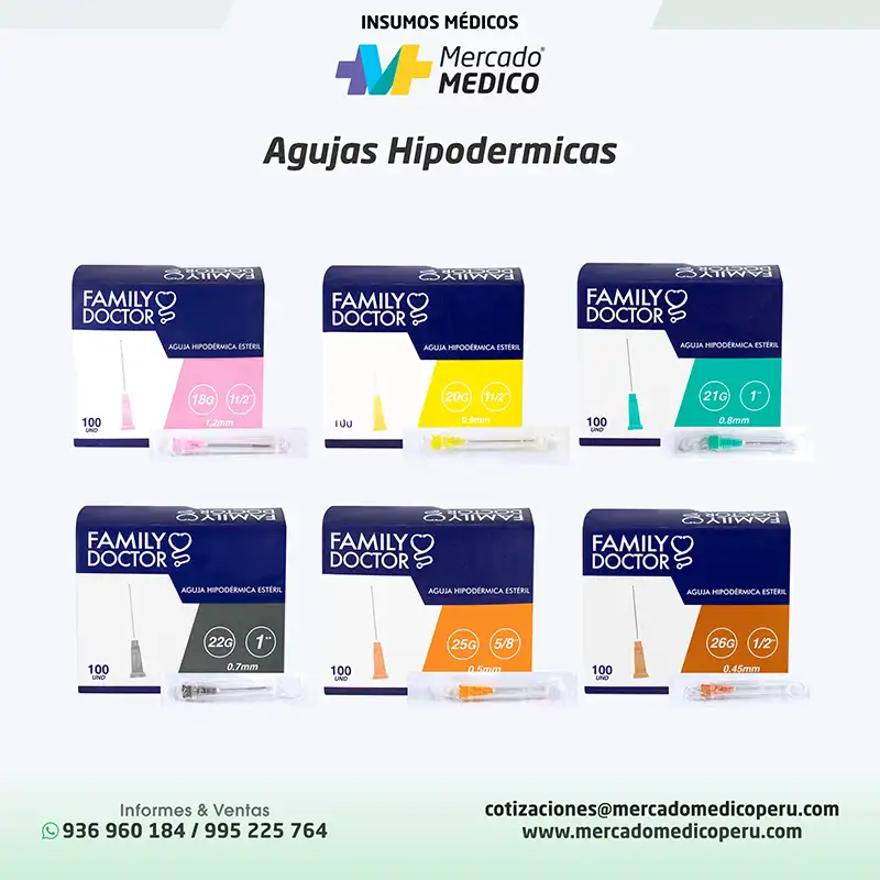 Agujas Hipodermicas