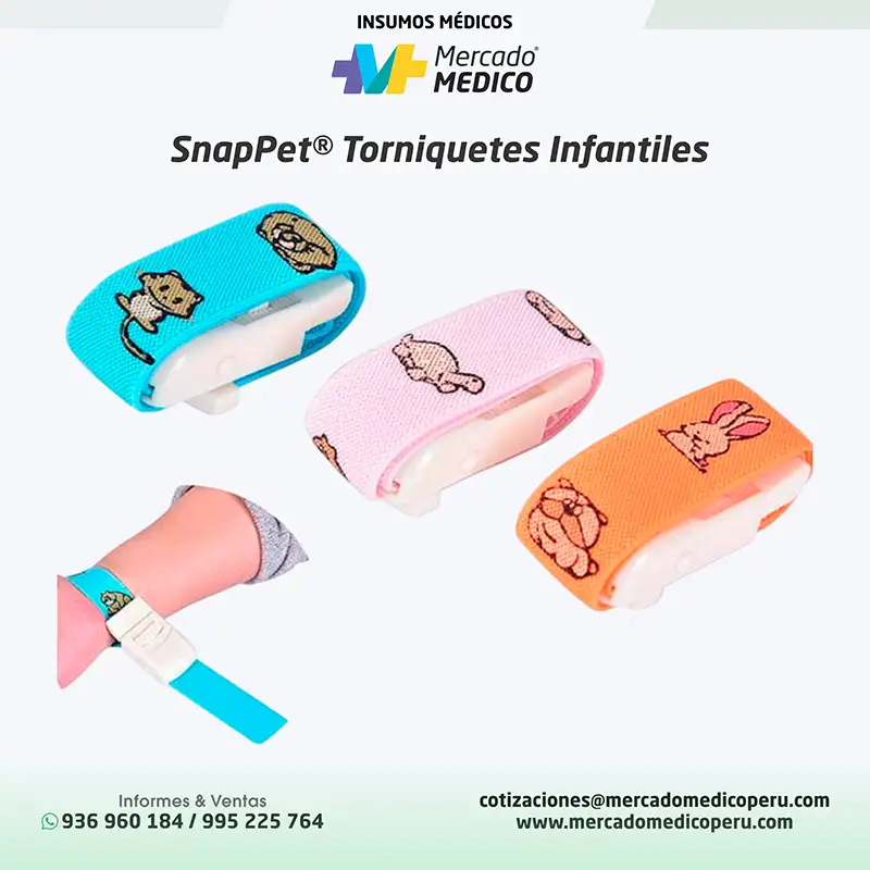 SnapPet® Torniquetes Infantiles: