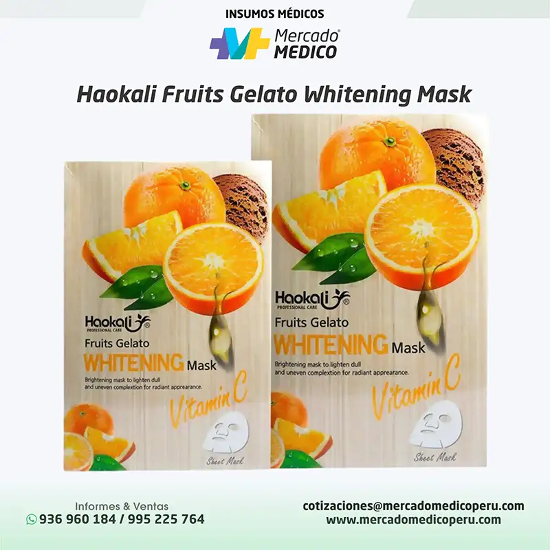 Haokali Fruits Gelato Whitening Mask