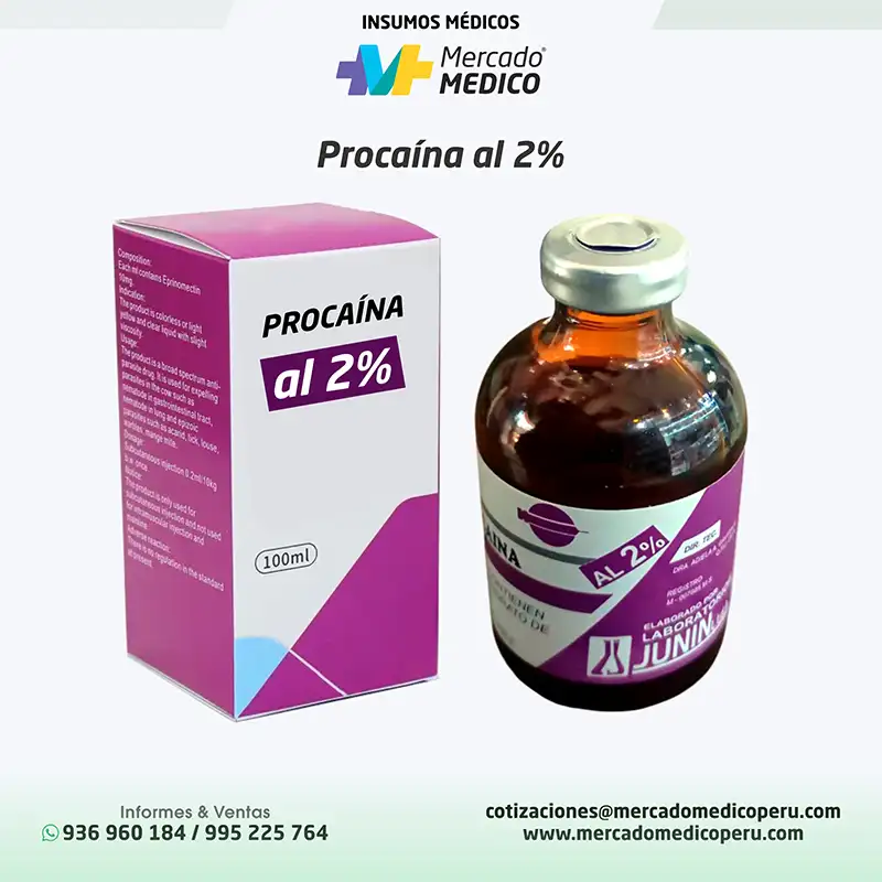 Procaína al 2%
