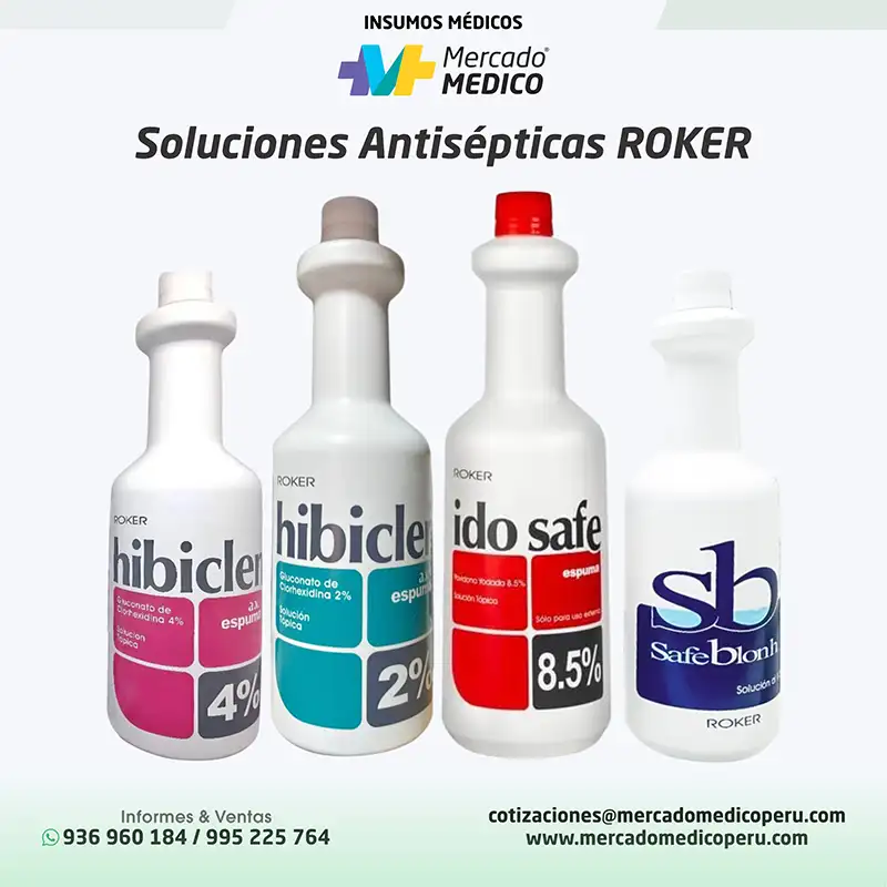 Soluciones Antisépticas ROKER