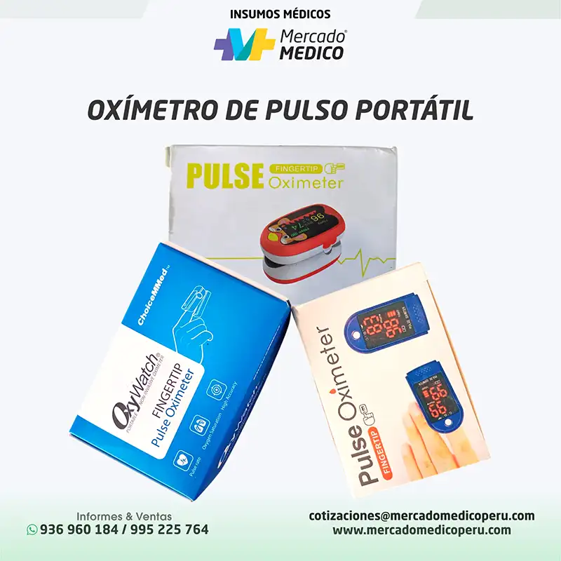 OXÍMETRO DE PULSO PORTÁTIL