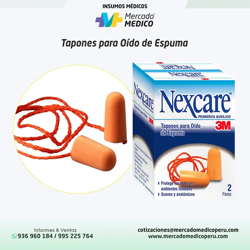 Tapones para Oído de Espuma